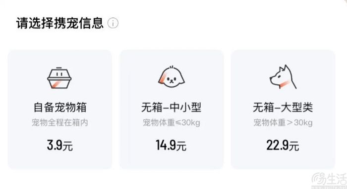 滴滴专车推出携宠出行服务，并覆盖多个城市